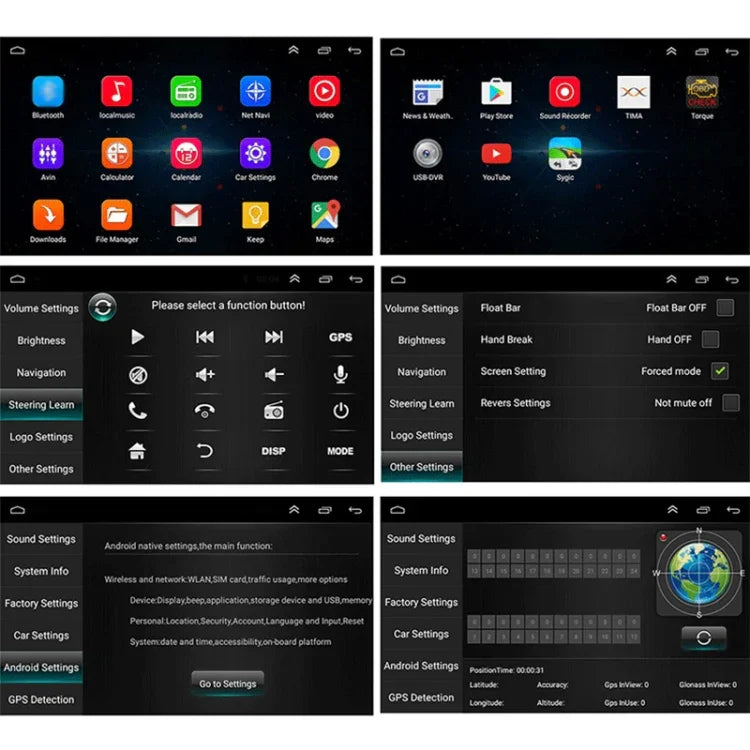 CKVW92 Reprodutor MP5 Android 6.0 2 Din HD 9 polegadas para Carro Navegação GPS Multimédia Rádio Bluetooth para Volkswagen, Suporta FM & Mirror Link, Versão Mapa Europa, Versão Mapa Europa