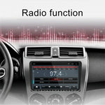 CKVW92 Reprodutor MP5 Android 6.0 2 Din HD 9 polegadas para Carro Navegação GPS Multimédia Rádio Bluetooth para Volkswagen, Suporta FM & Mirror Link, Versão Mapa Europa, Versão Mapa Europa