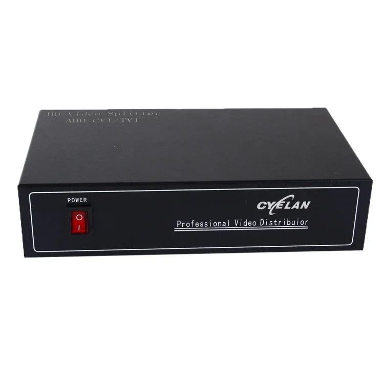 Divisor de Sinal de Vídeo Coaxial AHD / CVI / TVI 2 para 4, 2 para 4