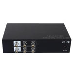 Divisor de Sinal de Vídeo Coaxial AHD / CVI / TVI 2 para 4, 2 para 4