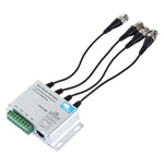 HD204A-F Balun de Vídeo Passivo UTP CCTV HD-CVI/TVI/AHD 4CH, HD204A-F