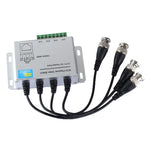 HD204A-F Balun de Vídeo Passivo UTP CCTV HD-CVI/TVI/AHD 4CH, HD204A-F