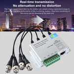HD204A-F Balun de Vídeo Passivo UTP CCTV HD-CVI/TVI/AHD 4CH, HD204A-F