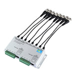 HD208 Balun de Vídeo Passivo CCTV HD-CVI/TVI/AHD 8CH, HD208F