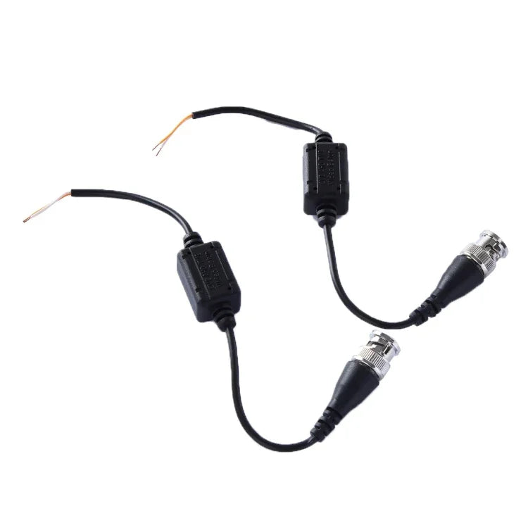 2 UN HD3015 Balun de Vídeo Passivo Impermeável Coaxial CVI/TVI/AHD, HD3015