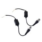 2 UN HD3015 Balun de Vídeo Passivo Impermeável Coaxial CVI/TVI/AHD, HD3015
