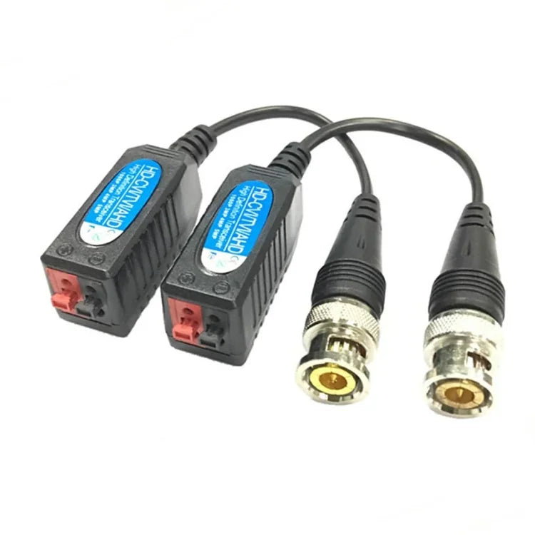 2 UN Anpwoo 200TC Balun de Vídeo Passivo Tipo Sem Parafuso HD-CVI/AHD/TVI 1CH, 200TC