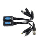 2 UN Anpwoo 500PVA Balun 3 em 1 Energia + Vídeo + Áudio Passivo HD-CVI/AHD/TVI, 500PVA