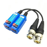 2 UN Anpwoo 800C Balun de Vídeo Passivo Tipo Sem Parafuso com Pressão Superior HD-CVI/AHD/HDVI 1CH, Transceptor Passivo