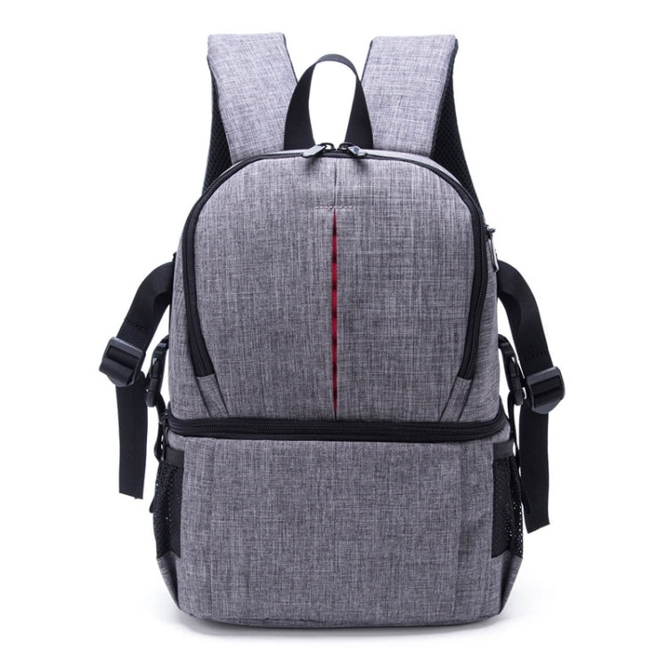 Mochila de Ombro Impermeável Multifuncional em Nylon com Almofada Amortecedora para Câmara para Câmaras DSLR Nikon Canon