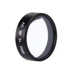 Filtro UV Profissional 4K SING para Câmara de Ação Xiaomi Xiaoyi Yi II Sport, Filtro UV 4K