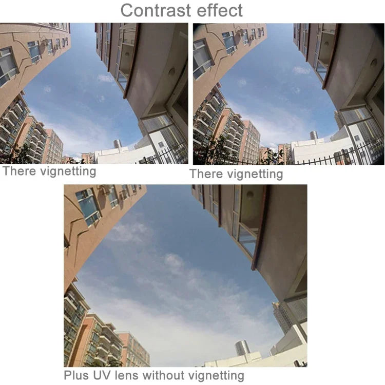 Filtro UV Profissional 4K SING para Câmara de Ação Xiaomi Xiaoyi Yi II Sport, Filtro UV 4K