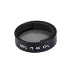 SING para Câmara de Ação Xiaomi Xiaoyi Yi II Sport Profissional 4K Filtro CPL, Filtro CPL 4K