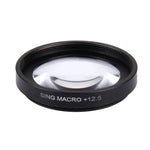 Filtro Macro Profissional JUNESTAR 37mm 12.5X + Tampa Protetora para Lente para GoPro & Xiaomi Xiaoyi Yi Câmara de Ação Sport, Lente Macro 12.5X
