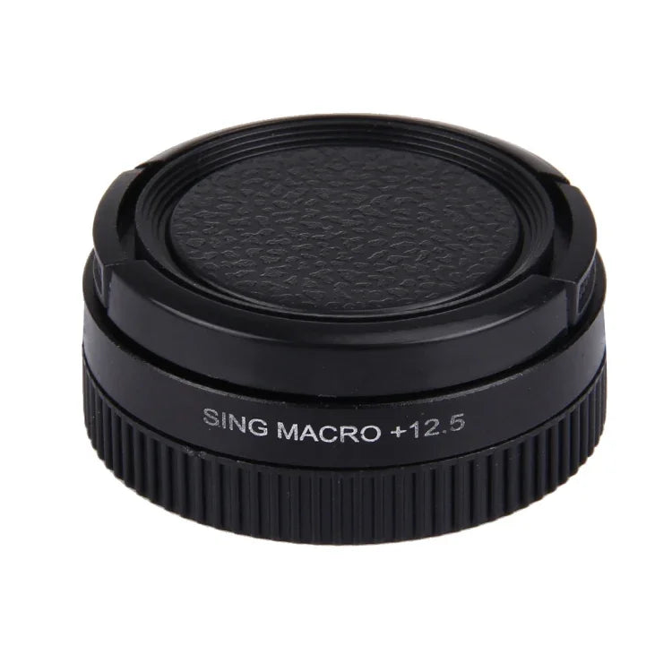 Filtro Macro Profissional JUNESTAR 37mm 12.5X + Tampa Protetora para Lente para GoPro & Xiaomi Xiaoyi Yi Câmara de Ação Sport, Lente Macro 12.5X