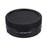 Filtro Macro Profissional JUNESTAR 37mm 12.5X + Tampa Protetora para Lente para GoPro & Xiaomi Xiaoyi Yi Câmara de Ação Sport, Lente Macro 12.5X