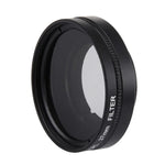 JUNESTAR para Câmara de Ação Xiaomi Xiaoyi Yi II 4K Sport Filtro CPL Profissional 37mm + Tampa Protetora para Lente, Filtro CPL + Tampa para Lente