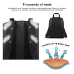 INDEPMAN DL-B012 Mochila Desportiva Portátil para Exterior Bolsa para Câmara para GoPro, SJCAM, Nikon, Canon, Xiaomi Xiaoyi YI, Tamanho: 27.5 * 12.5 * 34 cm