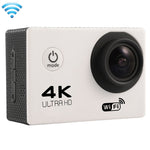 F60 Ecrã de 2.0 polegadas Câmara de Ação Desportiva WiFi com Lente Grande Angular de 170 Graus e Caixa Impermeável, Suporta Cartão Micro SD de 64GB, F60 (Amarelo), F60 (Branco), F60 (Prateado), F60 (Magenta), F60 (Azul), F60 (Dourado), F60 (Preto)