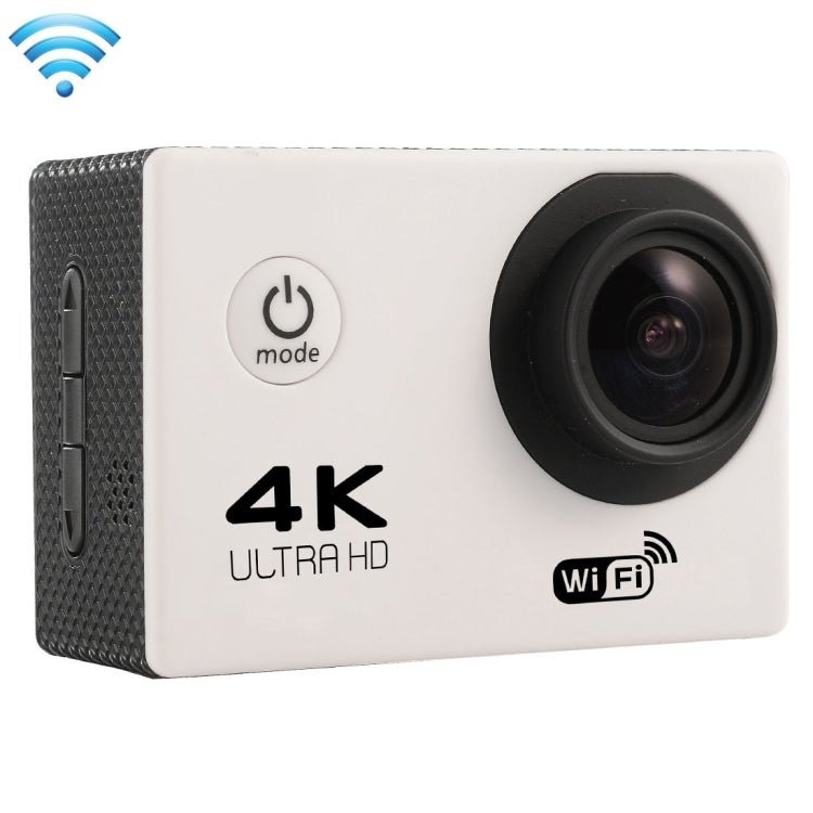 F60 Ecrã de 2.0 polegadas Câmara de Ação Desportiva WiFi com Lente Grande Angular de 170 Graus e Caixa Impermeável, Suporta Cartão Micro SD de 64GB, F60 (Amarelo), F60 (Branco), F60 (Prateado), F60 (Magenta), F60 (Azul), F60 (Dourado), F60 (Preto)