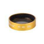 JUNESTAR para Câmara de Ação Xiaomi Xiaoyi Yi II 4K Sport Filtro CPL Profissional