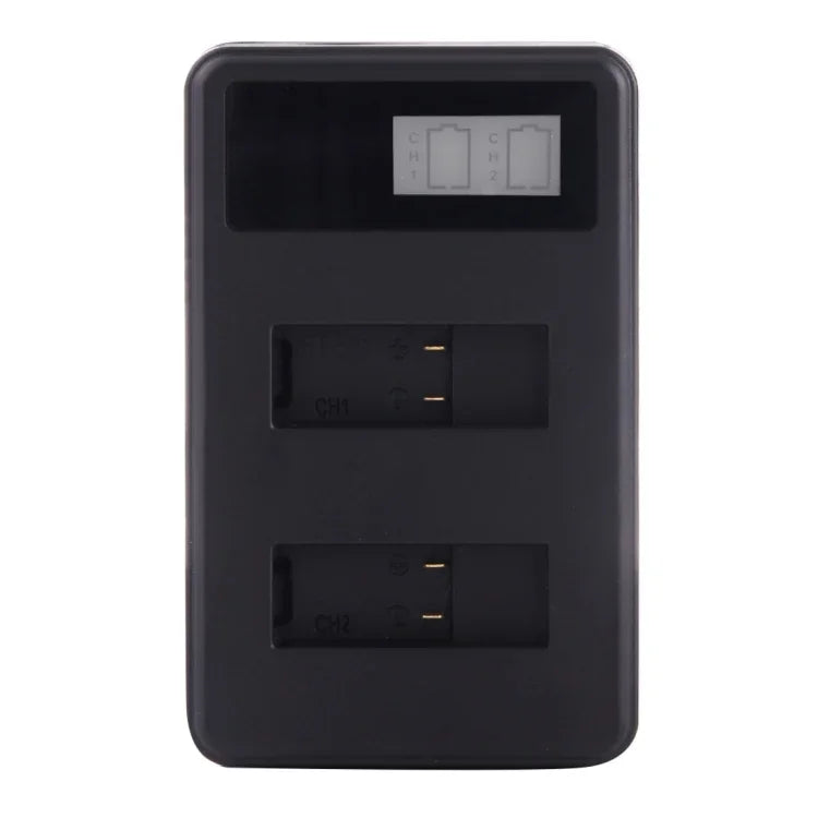 Carregador de Ecrã LCD para Duas Baterias AHDBT-501 para GoPro HERO5 com Indicador de Capacidade de Carga, Para GoPro HERO5