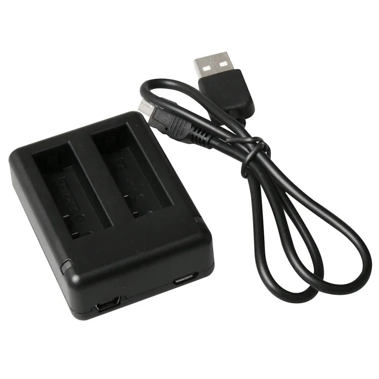Carregador USB Duplo de Baterias para Câmara Digital BC-AZ16 para Xiaomi Xiaoyi II 4K, Para Xiaomi Xiaoyi II 4K