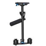 YELANGU S60L Estabilizador Manual de Alumínio 61cm para Câmara DSLR DV