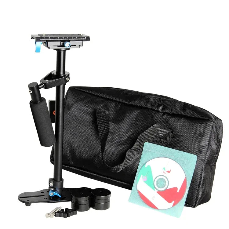 YELANGU S60L Estabilizador Manual de Alumínio 61cm para Câmara DSLR DV