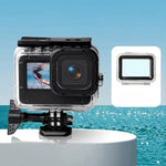 Estojo Impermeável + Tampa Traseira Tátil para GoPro HERO10 Black / HERO9 Black, Estojo + Tampa Tátil para GoPro9