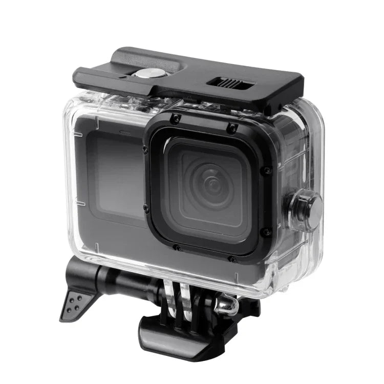 Estojo Impermeável + Tampa Traseira Tátil para GoPro HERO10 Black / HERO9 Black, Estojo + Tampa Tátil para GoPro9