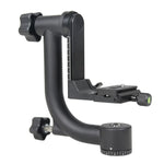 Cabeça de Tripé Gimbal Horizontal 360 Graus YELANGU para DV Doméstico e Câmaras SLR, YLG0401E