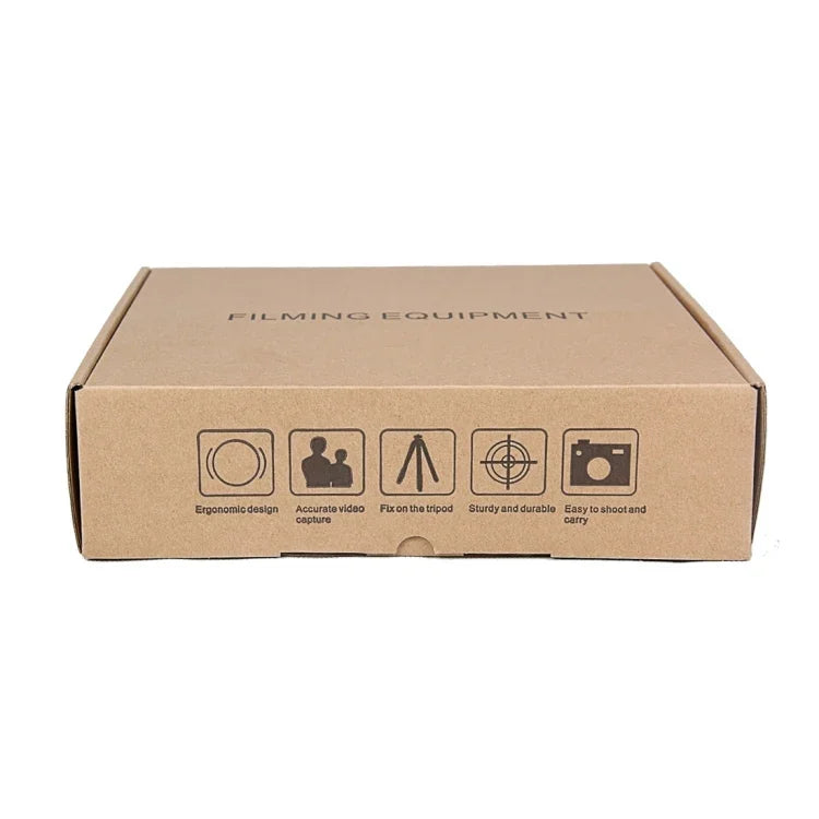 Cabeça de Tripé Gimbal Horizontal 360 Graus YELANGU para DV Doméstico e Câmaras SLR, YLG0401E