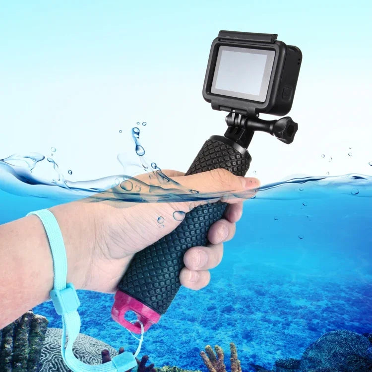 Punho Flutuante para Câmara Desportiva / Bastão de Flutuação para Mergulho e Surf com Correia Ajustável Anti-perda para HERO9 Black / HERO8 Black / HERO7 /6 /5 /5 Session /4 Session /4 /3+ /3 /2 /1 & Xiaomi Xiaoyi Yi / Yi II 4K & SJCAM, Punho
