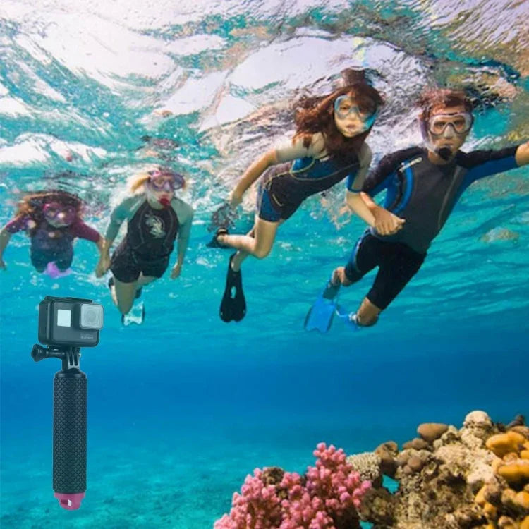 Punho Flutuante para Câmara Desportiva / Bastão de Flutuação para Mergulho e Surf com Correia Ajustável Anti-perda para HERO9 Black / HERO8 Black / HERO7 /6 /5 /5 Session /4 Session /4 /3+ /3 /2 /1 & Xiaomi Xiaoyi Yi / Yi II 4K & SJCAM, Punho