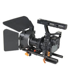 Conjunto de Gaiola YELANGU YLG1105A A7 Inclui Gaiola para Câmara de Vídeo Estabilizadora / Follow Focus / Matte Box para Sony GH4 / A7S / A7 / A7R / A72 / A7RII / A7SII / A6000 / A6500 / A6300 / A7R3 / A7S3 / A7R4
