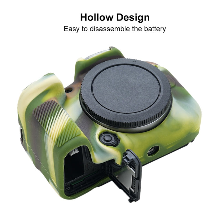 Capa Protetora de Silicone Macio para Canon EOS R10, Para Canon EOS R10