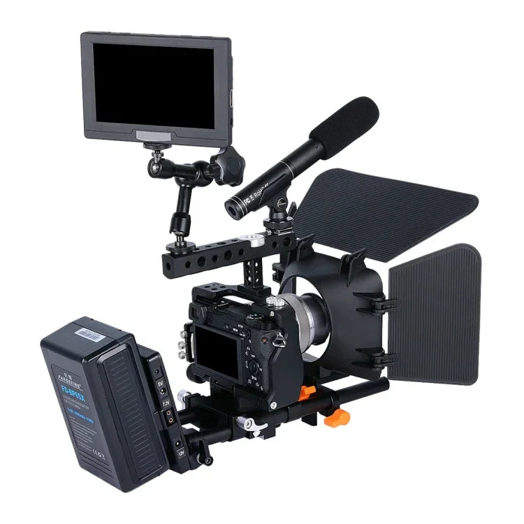 Estabilizador de Gaiola para Câmara de Vídeo YELANGU YLG0905A para Sony A6000/A6300/A6400/A6500