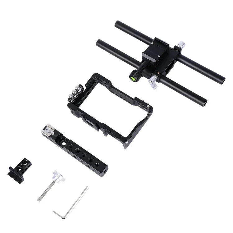 Estabilizador de Gaiola para Câmara de Vídeo YELANGU YLG0905A para Sony A6000/A6300/A6400/A6500