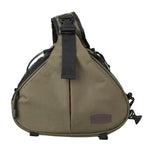 Bolsa Digital para Câmara CADEN em Forma de Triângulo Tscope para Ombro e Cruzado com Capa de Chuva para Canon Nikon Sony K1, Tamanho: 36*31*15cm