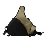 Bolsa Digital para Câmara CADEN em Forma de Triângulo Tscope para Ombro e Cruzado com Capa de Chuva para Canon Nikon Sony K1, Tamanho: 36*31*15cm