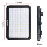 YELANGU YLG0504B 204 LEDs 1000LM 3300-5600K Luz de Estúdio Dimerizável Sem Polarização Luz de Vídeo e Fotografia para Câmaras Canon, Nikon, DSLR, 204 LEDs