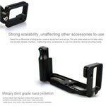 Suporte Base com Placa L de Libertação Rápida para Disparo Vertical FITTEST FLS-RX1 para Sony RX1, Para Sony RX1