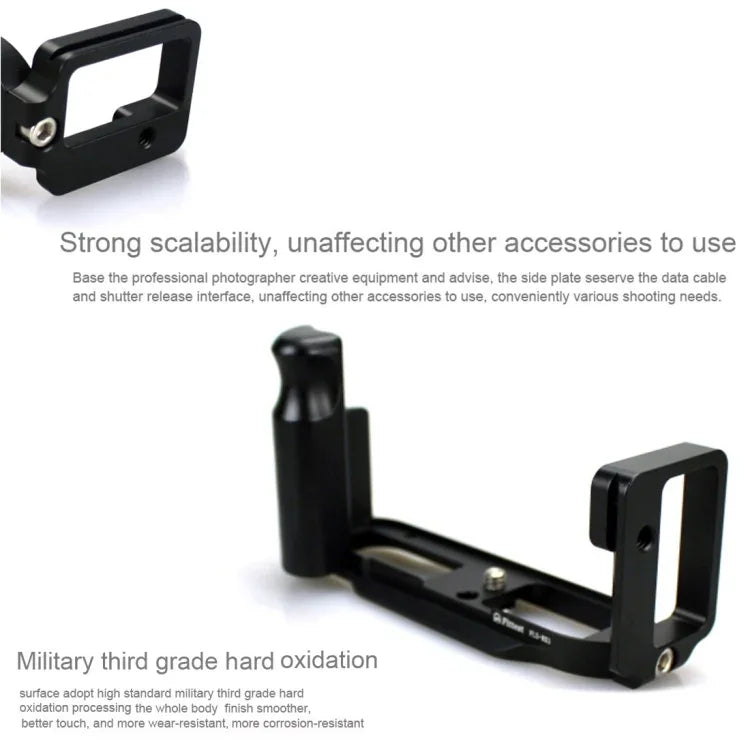 Suporte Base com Placa L de Libertação Rápida para Disparo Vertical FITTEST FLS-RX1 para Sony RX1, Para Sony RX1