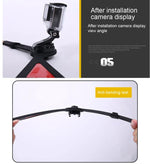 Suporte Bullet Time 360 Graus para Selfie para Câmaras de Ação PULUZ Jaws Flex Clamp para GoPro, Insta360, DJI e Outras Câmaras de Ação, Bullet Time