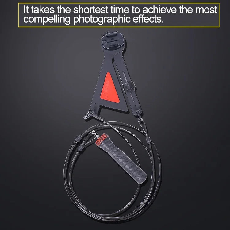 Suporte Bullet Time 360 Graus para Selfie para Câmaras de Ação PULUZ Jaws Flex Clamp para GoPro, Insta360, DJI e Outras Câmaras de Ação, Bullet Time