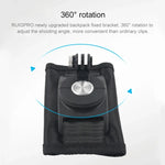 Suporte de Mochila de Ombro com Montagem de Correia de Liberação Rápida Rotativa 360 Graus para GoPro, Insta360, DJI e Outras Câmaras de Ação