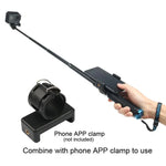 Suporte de Tripé Dobrável Portátil Bastão Selfie Monopé para GoPro, Insta360, DJI e Outras Câmaras de Ação, Comprimento: 23.5-81cm, RUIGPRO
