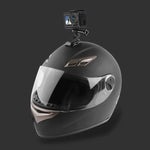 Conjunto de Fixação Multi-Articulada Adesiva para Capacete de Ciclismo com Fecho J-Hook e Parafuso para GoPro, Insta360, DJI e Outras Câmaras de Ação, Kit para Capacete de Ciclismo