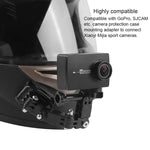 Conjunto de Montagem Fixa Multiarticulada para Capacete de Ciclismo com Fivela J-Hook, Adaptador e Parafuso para GoPro, Insta360, DJI e Outras Câmaras de Ação, Kit para Capacete de Ciclismo com Adaptador